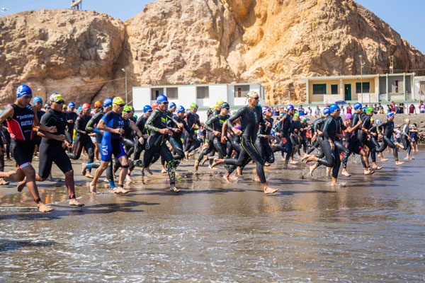 Vibrante Triatlón en el Festival Porteño de Huarmey 2020
