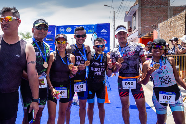 Vibrante Triatlón en el Festival Porteño de Huarmey 2020
