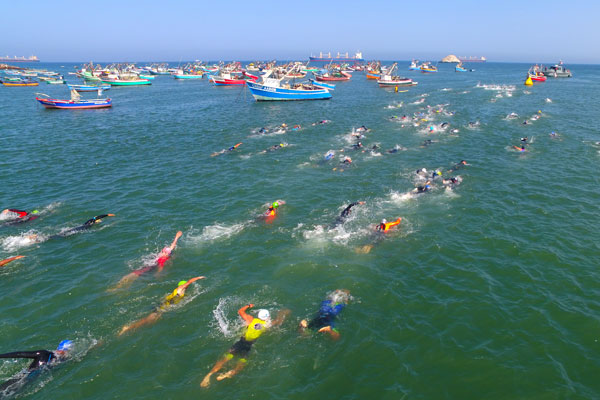 Vibrante Triatlón en el Festival Porteño de Huarmey 2020