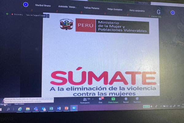El evento se dio dentro del marco de actividades por el Día Internacional de la Eliminación de la Violencia contra la Mujer