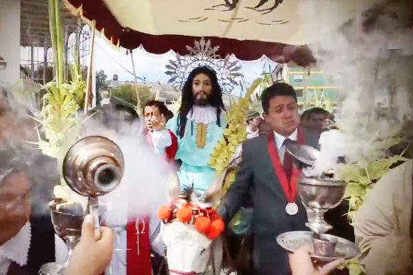 Semana Santa Domingo de Ramos Huaraz