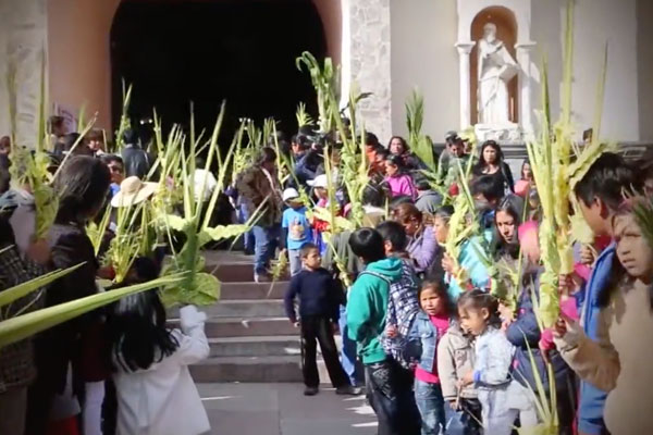 Semana Santa Domingo de Ramos Huaraz