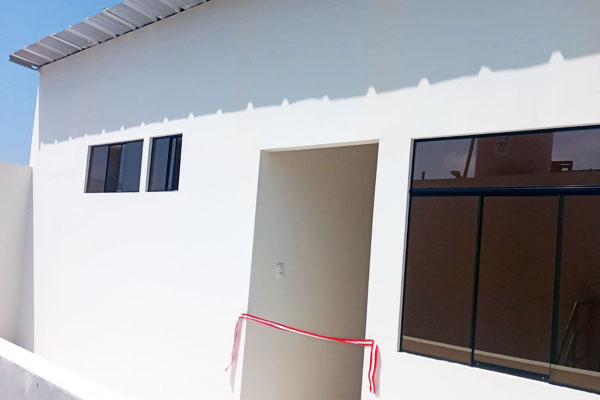 Entrega de nuevos ambientes en el tercer piso de ambos locales de la Policía Nacional del Perú en Huarmey.