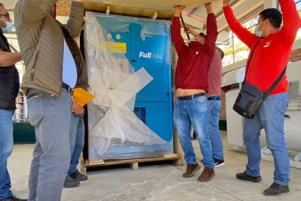 Con la instalación del compresor, se abastecerán los establecimientos de salud de la red y microrredes de distritos como San Marcos, Chavín de Huántar, Huachis, San Pedro de Chaná entre otros.