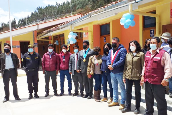 Inauguran Centro de Educación Inicial en Santa Rosa de Cajacay