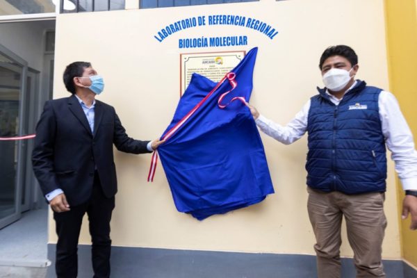 Pruebas COVID-19 Huaraz: Se inauguró el moderno y totalmente equipado Laboratorio de biología molecular en la sede institucional de la DIRES Ancash donde los resultados de las pruebas moleculares de descarte de la Covid-19 se podrán entregar en un plazo máximo de 48 horas