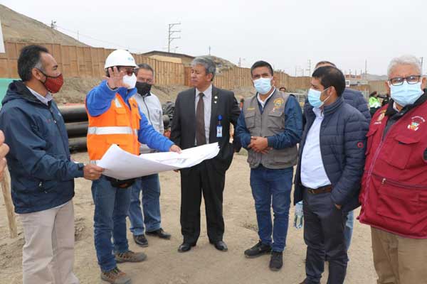 Proyecto de agua y alcantarillado en Huarmey