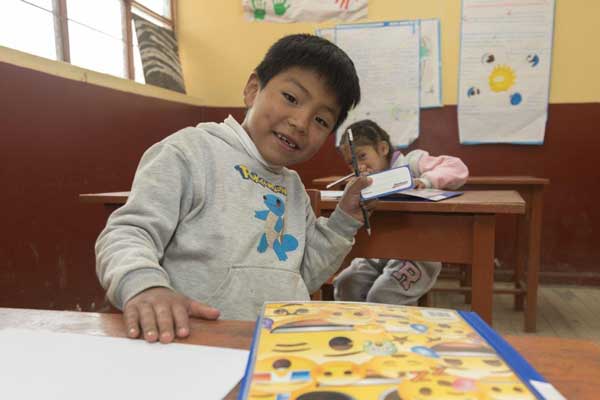 Los talleres están dirigidos a escolares de nivel primario y secundario.
