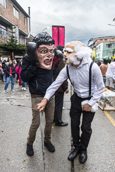 Carnaval de Huaraz: Desfile de clausura.