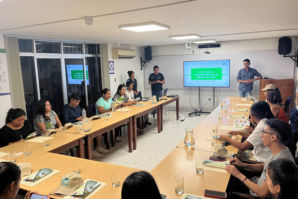 Juventud 2020: Jóvenes huarmeyanos recibiendo capacitación especializada