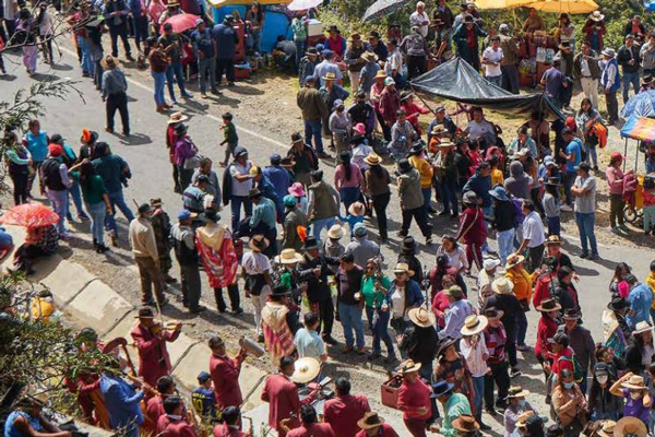 El festejo a Santa Rosa es uno de los más esperados en Chiquián.
