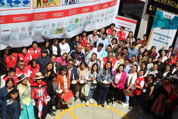 Participantes de la pasantía en conjunto.