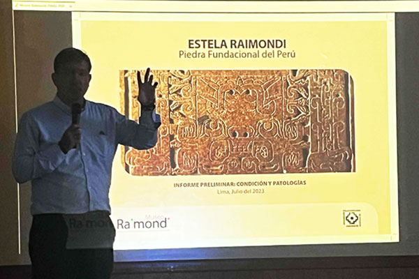 Diagnóstico de la Estela Raimondi