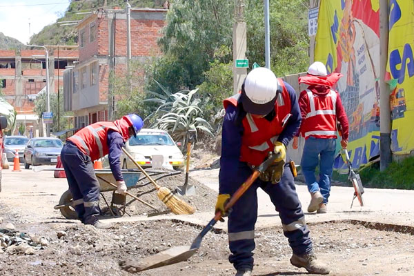 Reparación de baches