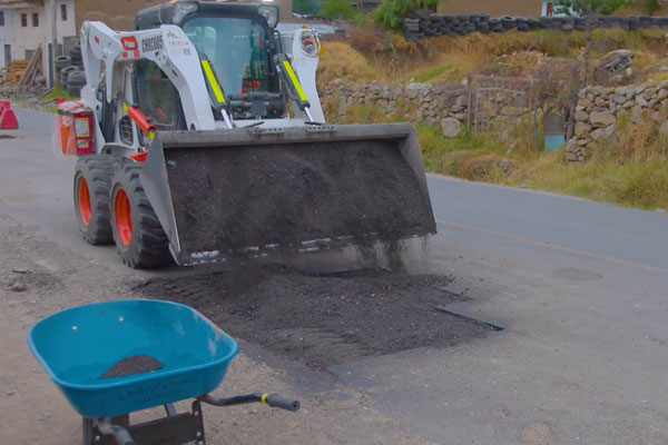 Reparación de carretera