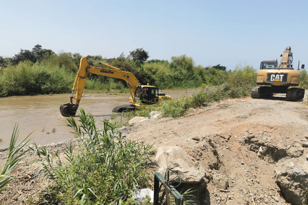 Prevención en al ribera del río Huarmey
