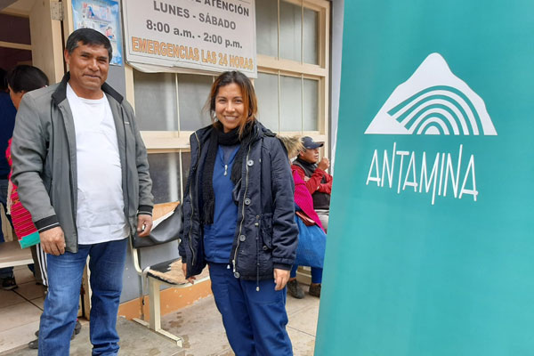 campaña de salud en comunidad campesina