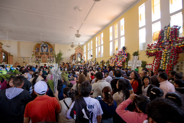bendición de cruces