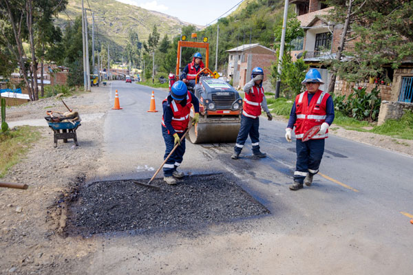 recuperación del tramo de la vía