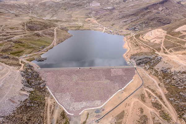 represa en Áncash