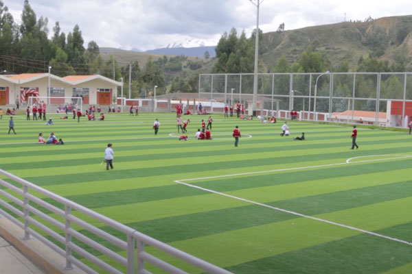 campo deportivo Recuay Áncash
