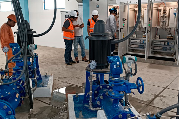 sistema de agua y saneamiento en Huarmey
