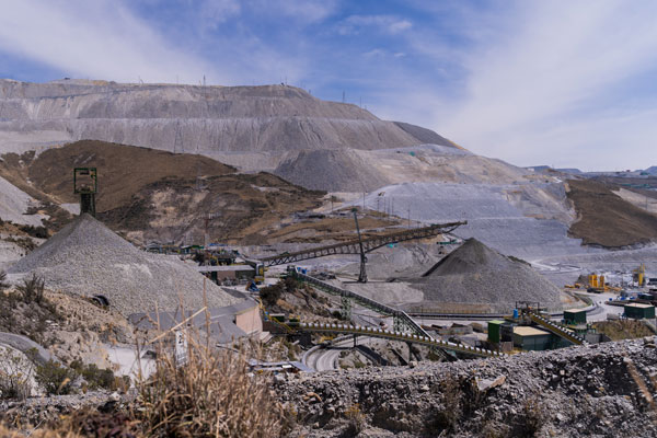 producción de cobre