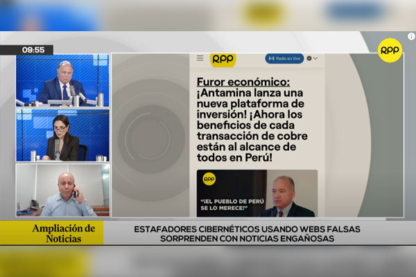 alerta ante contenido falso