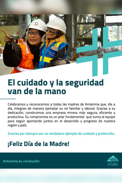 día de la madre 2024 Antamina
