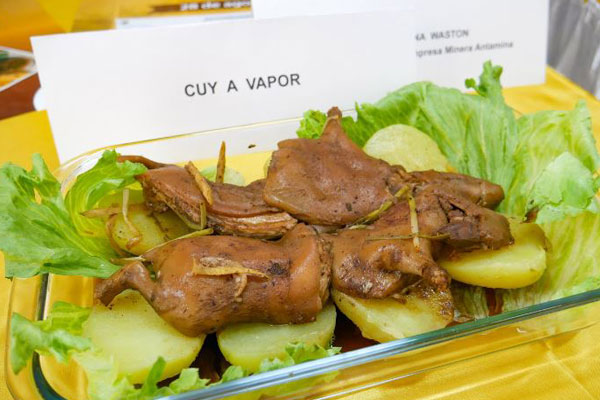 cuy al vapor