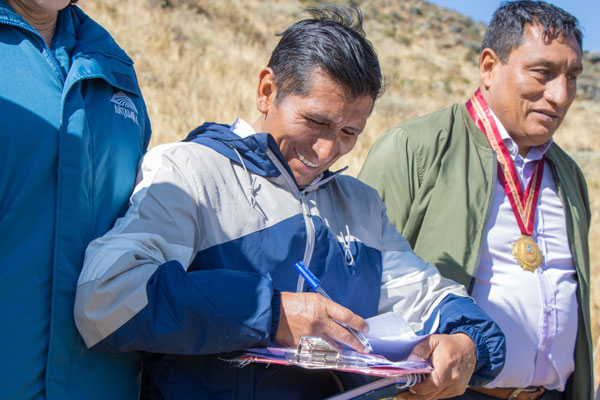 proyecto de irrigación