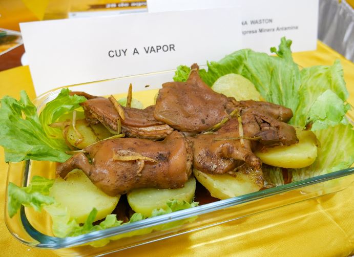 cuy al vapor
