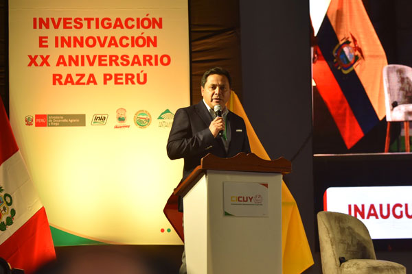 CICUY Huarmey 2024: Marco Dulanto, superintendente de la UGT Huarmey de Antamina también estuvo presente en la CICUY 2024.