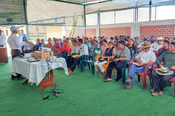 capacitación sobre palta