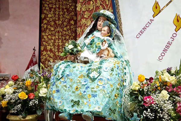 Virgen Peregrina de San Marcos Virgen Peregrina de San Marcos: Festividad se llevará a cabo del 7 al 23 de octubre.