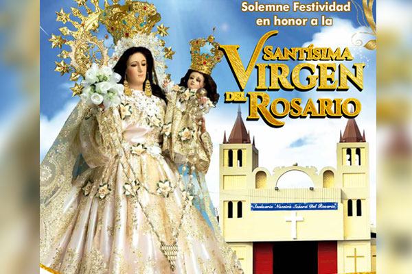 Fiesta patronal Virgen del Rosario de Huarmey Fiesta patronal de la Virgen del Rosario de Huarmey: Festividad tiene como fecha central el 6 de octubre.