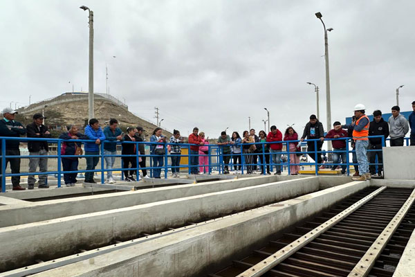 Agua y saneamiento en San Marcos Agua y saneamiento en San Marcos: ealizaron la visita a Huarmey en los últimos días de octubre.