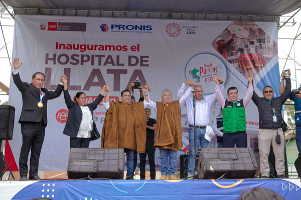 Hospital de Llata Hospital de Llata: El hospital fue inaugurado con la presencia de diversas autoridades.