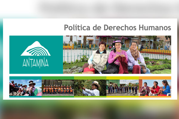 Política de Derechos Humanos de Antamina.