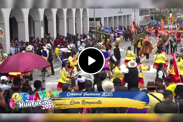 Carnaval huaracino 2025: transmisión
