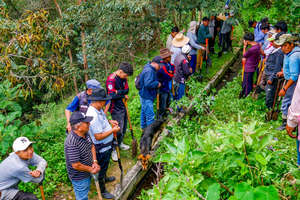 limpieza de acequia Raquia: canales limpieza de acequias Raquia: lamperos