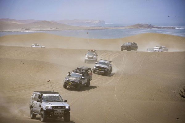 Turismo sostenible: ruta off road Turismo sostenible: ruta off road en dunas y playas