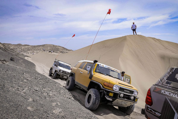 Turismo sostenible: ruta off road Turismo sostenible: ruta off road en Huarmey