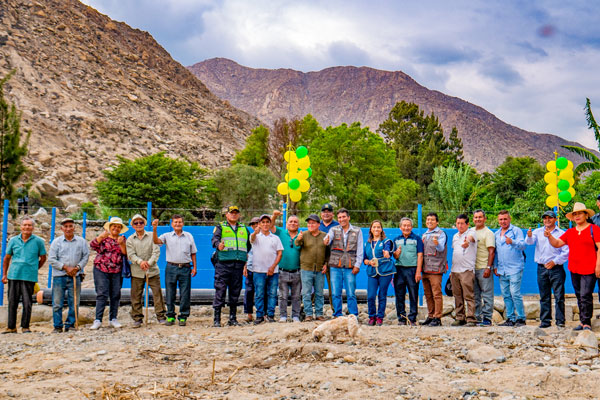 día mundial del agua: reservorio tres cruces en colquioc