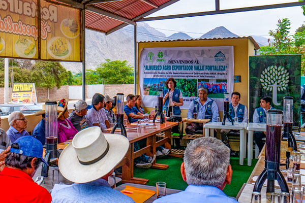 Valle Fortaleza productores Valle Fortaleza productores: almuerzo agroexportador