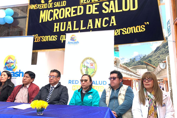 Centro de Salud de Huallanca recibió equipos médicos