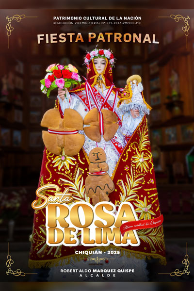 Santa Rosa de Lima de Chiquían afiche