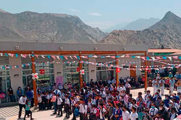 Obras por impuestos - Antamina Obras por impuestos - Antamina, coelgio Valle Fortaleza