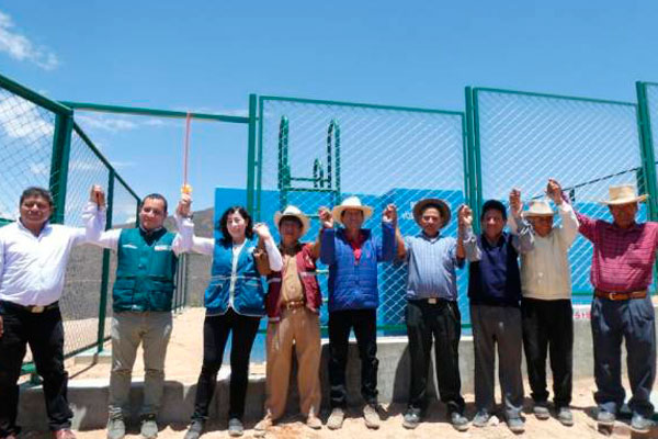 Obras por impuestos - Sistemas de riego, Raimondi Obras por impuestos - Antamina, sistema de riego, Raimondi