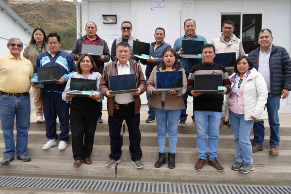 Donación de laptops San Marcos Donación de laptops San Marcos
